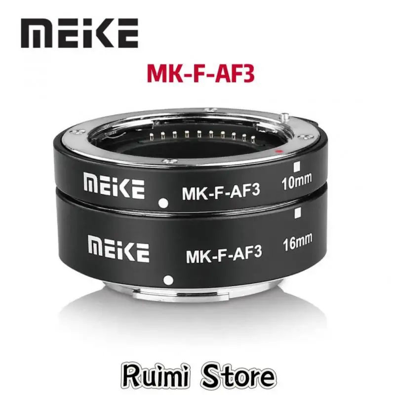 Meike Metalowa Przedłużka Makro z Autofokusem do Sony E-Mount / Fuji X-Mount / M4/3 Mount XT3 XT30 XT4 A7 A7III A6000 — zdjęcie produktu 7
