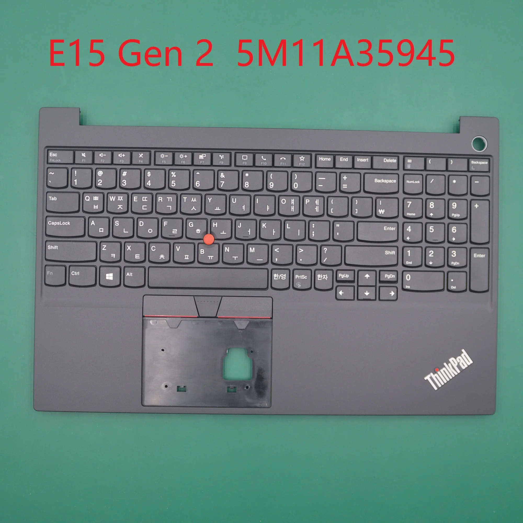 

Keyboard Palmrest Top cover Korean NON Backlit for ThinkPad E15 Gen2 20TD 20TE 5M11A35945 5M11A35946 5M11A35947 NEW