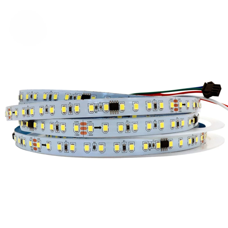 WS2811 Chasing Light Running Water LED Light Strip With Backflow Induction Self-adhesive DC24v Home ​Decoration Linear Lamp