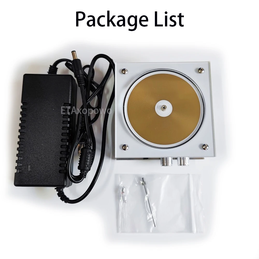 Tần Số Cao Hồ Quang Điện Máy Phát Điện Cảm Ứng Hồ Quang Chiếu Sáng Đèn Điện Tử Cuộn Dây Tesla Nhạc Bluetooth 10CM