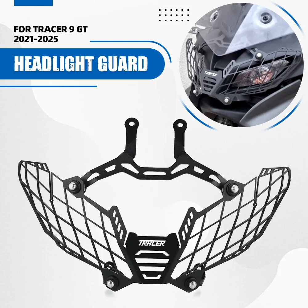 

Защитная решетка для фар для Yamaha Tracer 9 GT 2021 2022 2023 2024 2025, крышка для фар, защитная решетка для фар