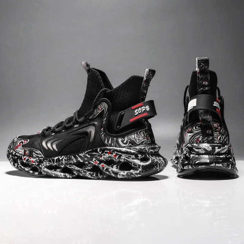 

Luxury Men's Sneakers Casual Breathable Trainer Race Fashion Loafers Running Shoes for Male Tenis