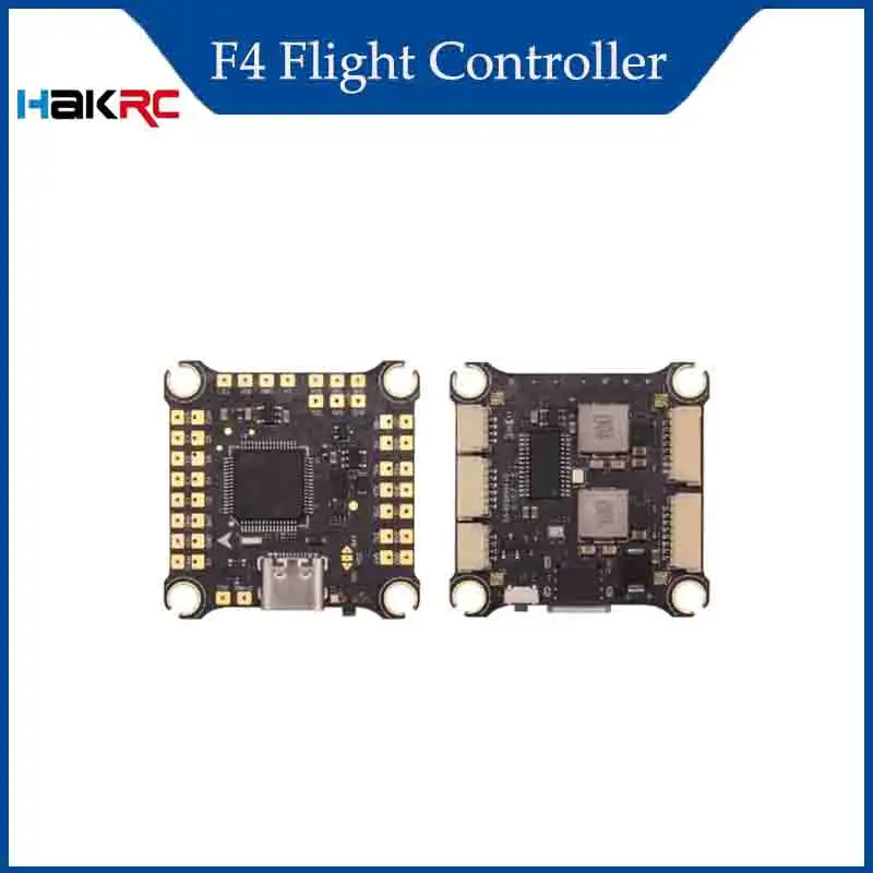 

HAKRC F405 V2 Flight Controller F4530V2 with ICM42688 Barometer Gyroscope 16M Blackbox Dual BEC for FPV Freestyle Racing Drone