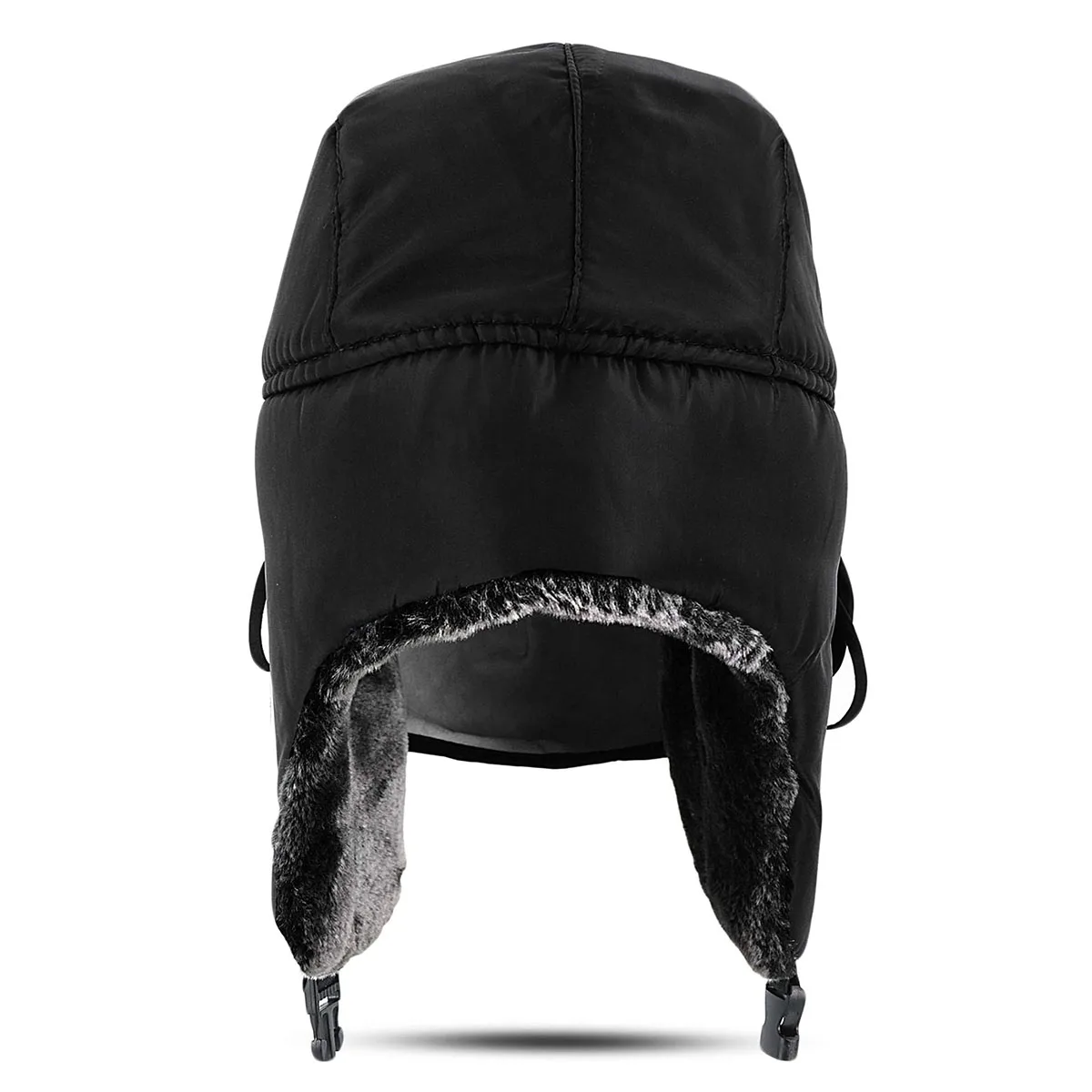 Pilot Hat Ushanka Men's Winter Trapper Hat with Windproof Mask-Russian Trooper Hunting Skiing Hat for Men Women
