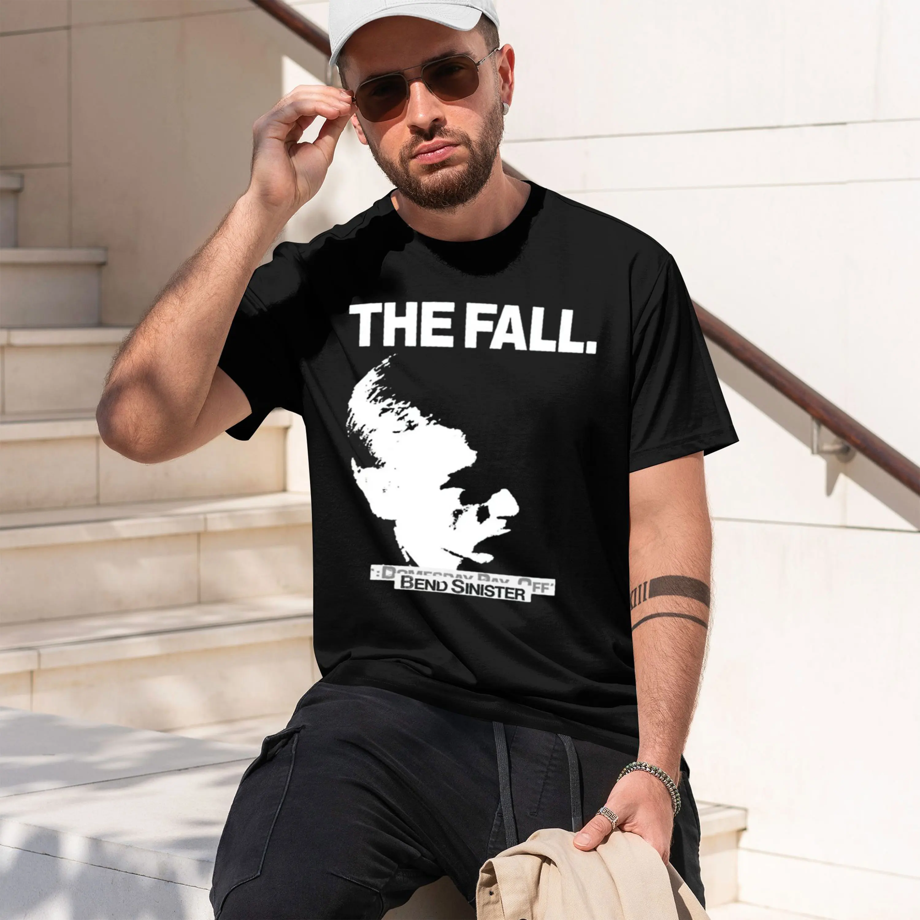 The Fall, Bend Sinister, 1986, Vintage, Remake T-Shirt korean fashion plain mens designer clothes 2026 New Model Short-sleeve cr