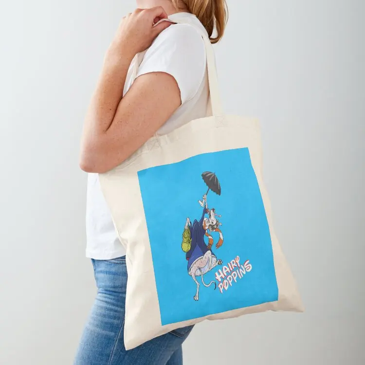 

Hairy Poppins Tote Bag women bag tote bag Candy bags supermarket folding