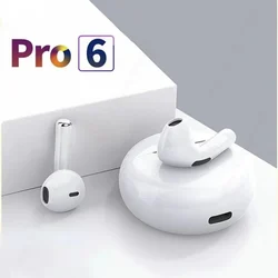 Original Pro6 TWS Touch Control Wireless Headphone Bluetooth 5.0 Earphones Sport Earbuds Music Headset For Iphone Xiaomi phones