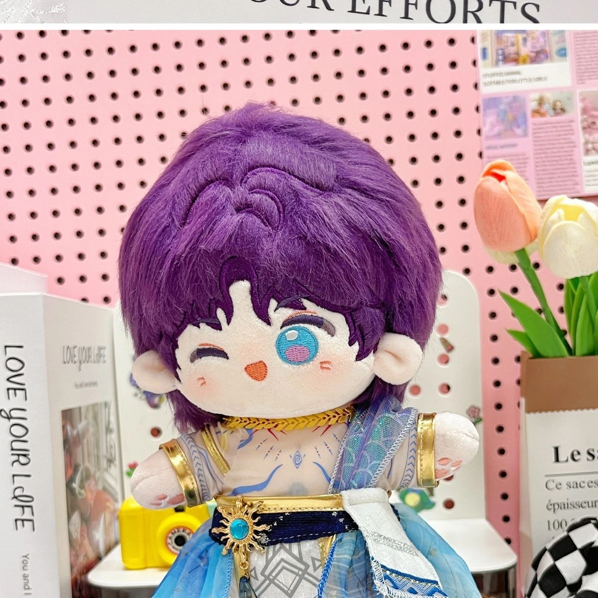 

Doll Clothes 20cm For Game Love And Deepspace Rafayel Mermaid Cosplay Costume Toy Cartoon Clothes Accessories Props Friend Gift