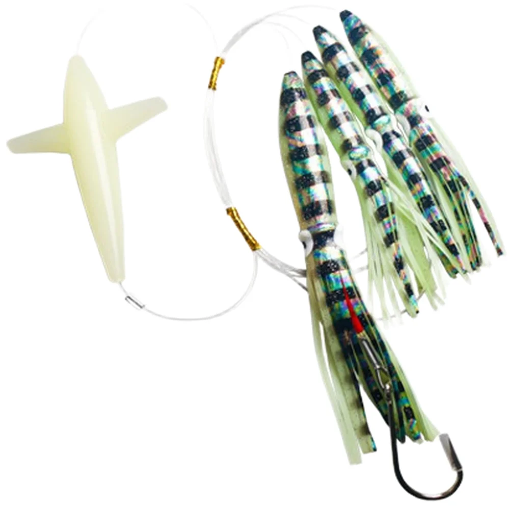 Jerkbait Uv Glow Lures 7.1cm Squid Bait Kit Stable Depth Posture High-carbon Steel Hook Built-in Weighted Design