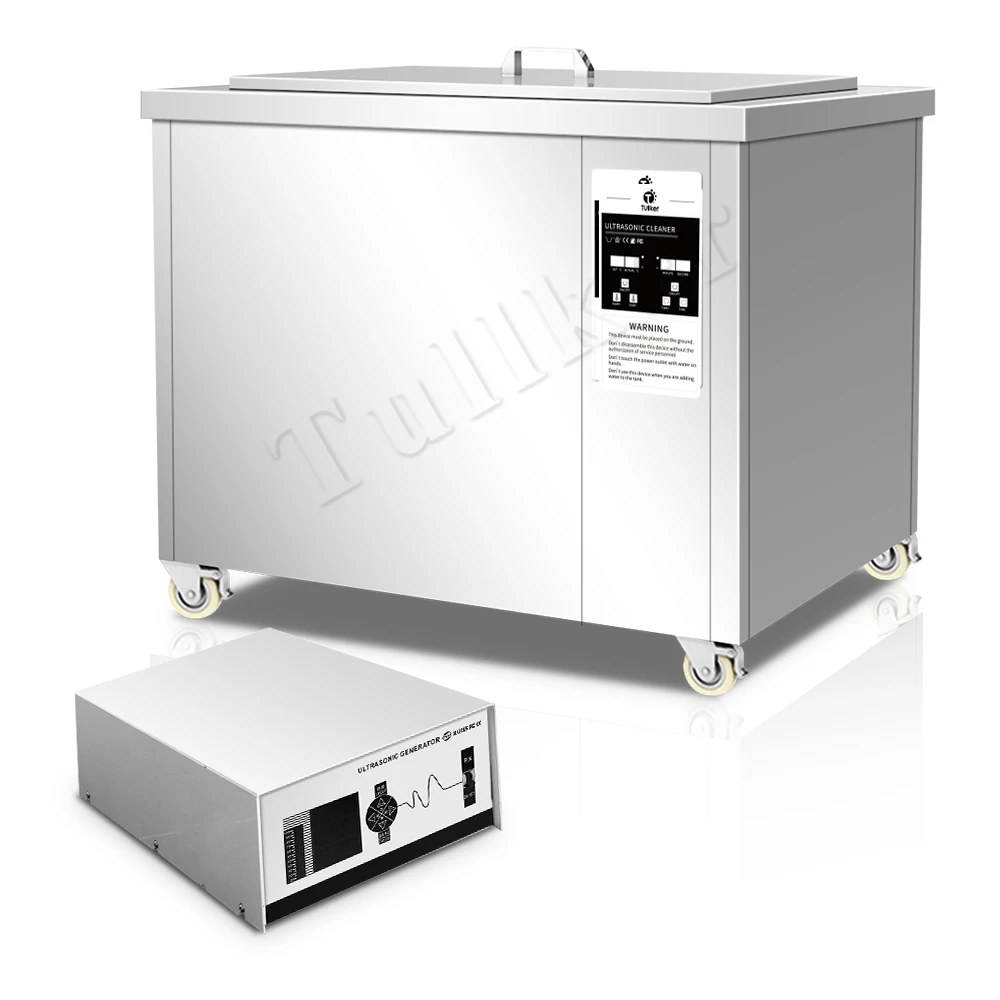 Industry 264L Digital Ultrasonic Cleaner Acid-base Resisting Oven Dip Dipping Tank DPF Mold Engine Block Parts Cleaning Machine