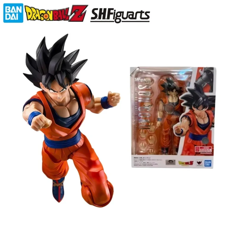 

100% Original Bandai S.H. Figuarts Dragon Ball Z S.H.Figuarts SHF Son Goku3.0 (Kind-Hearted Saiyan) Action Figure Model In Stock