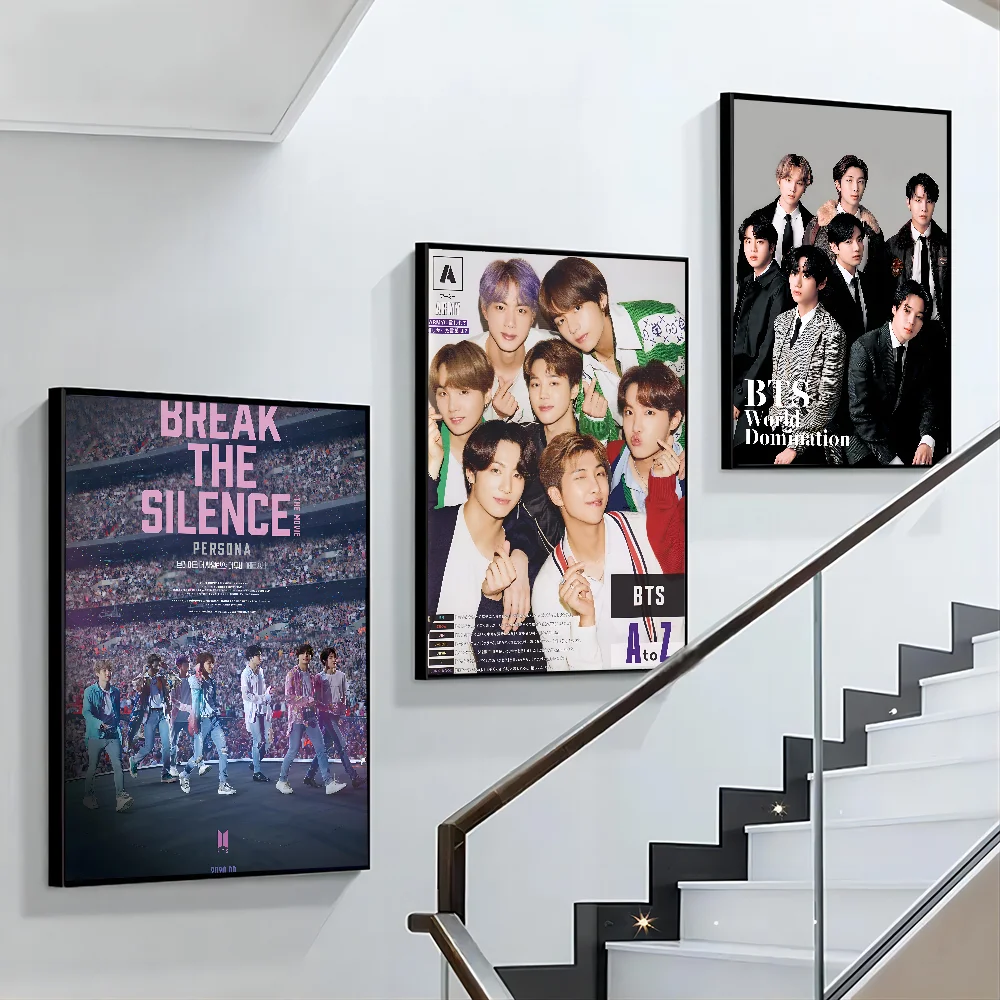 SUGA Boy Group Poster Paper Print Home Living Room Bedroom Entrance Bar Cafe Art Painting Decoration Kpop -B-BTS