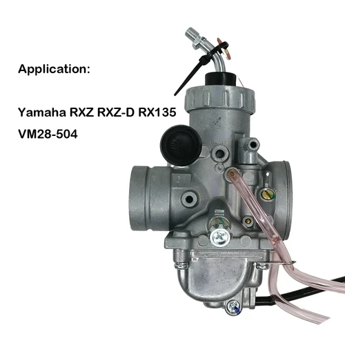 Imagen 2 del producto Carburador de motocicleta RX135 RXZ 28mm RXZ RXZ-D para Yamaha VM28-504 28mm Carb Mikuni Carburatore RX 135 Carburador