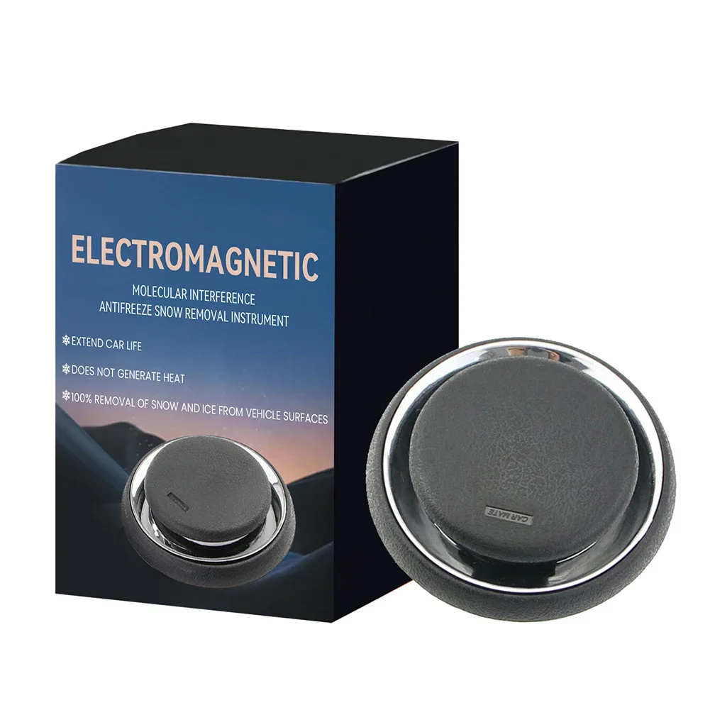 Antifreeze Snow Removal Instrument Portable Vehicle Electromagnetic Deicing Instrument Aromatherapy Solar Car Fragrance Perfume