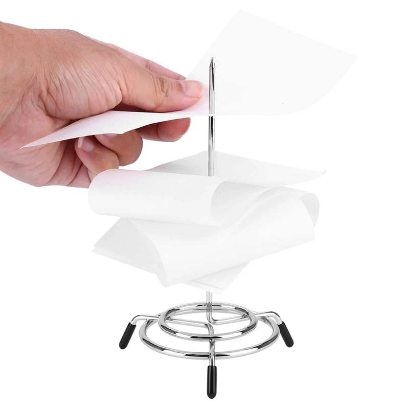 Support de Stabber de Ticket, Broche de Contrôle, Fourchette à Billets, 4 Pièces