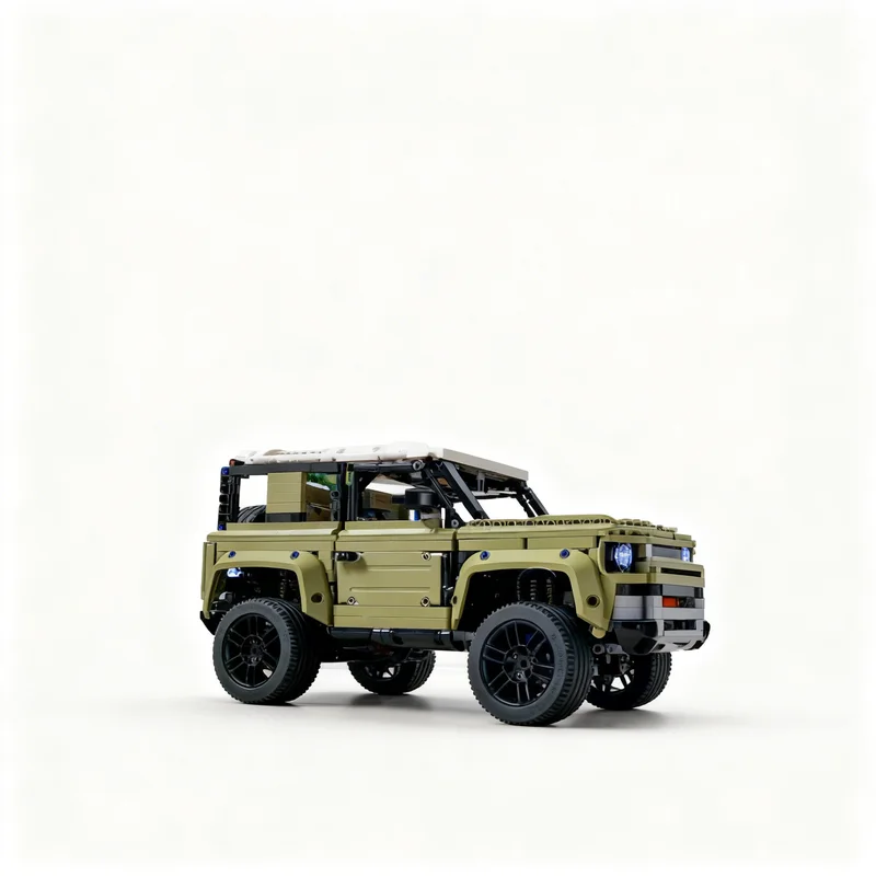 2680pcs MOC Motorised Defender V6 Technical Model Building Blocks Architecture Idea DIY Education Creative Christmas Gift Toys