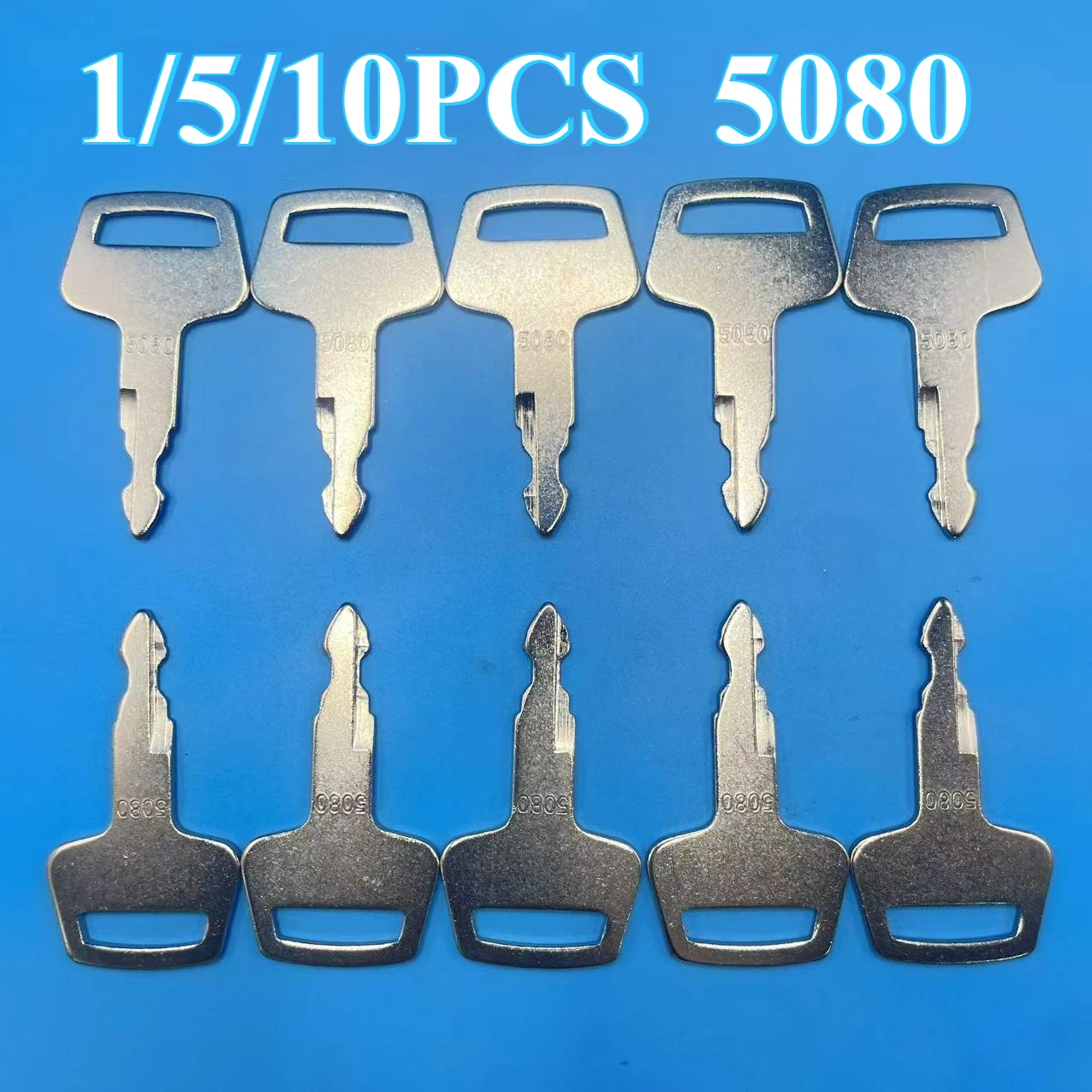 

5080 1/5/10 шт. ключи зажигания для чехла IHI Morooka Chieftain, экскаватора, тяжелого оборудования 5080