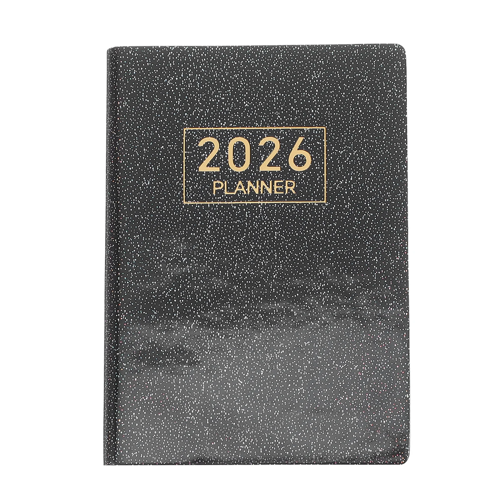 A7 2026 Mini agenda giornaliera Calendario tascabile compatto Cover in PU Agenda tascabile settimanale mensile per borsa portatile piccola mensile