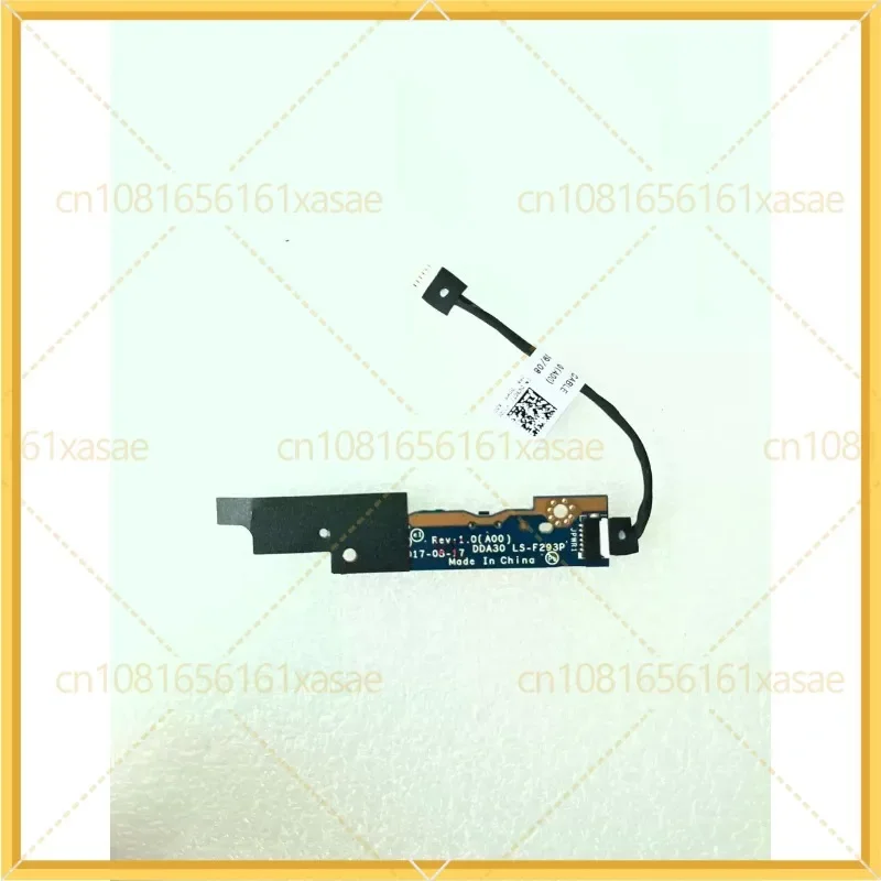 Button Board LS-F293P LS-E112P With Flex Cable For Dell Latitude 5289 7390 7389 2-in-1 Laptop, Volume Control Replacement