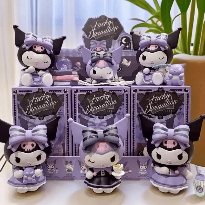 

Lucky Kuromi Series Gift Box Trendy Play Action Figure Doll Desktop Gift