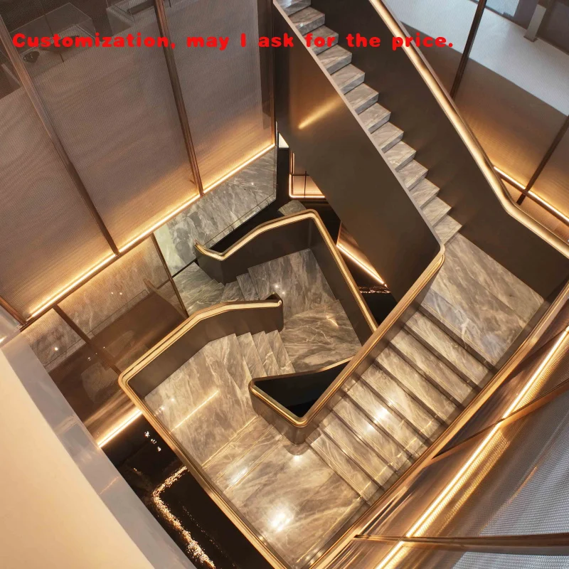 custom.Steel Structure Cantilever Stairs