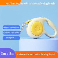 3m 5m Dog Stretchable Leash Strong Nylon  Puppy Lead For Small Medium Large Dogs Cats Automatic Retractable Durable Pet Supplies