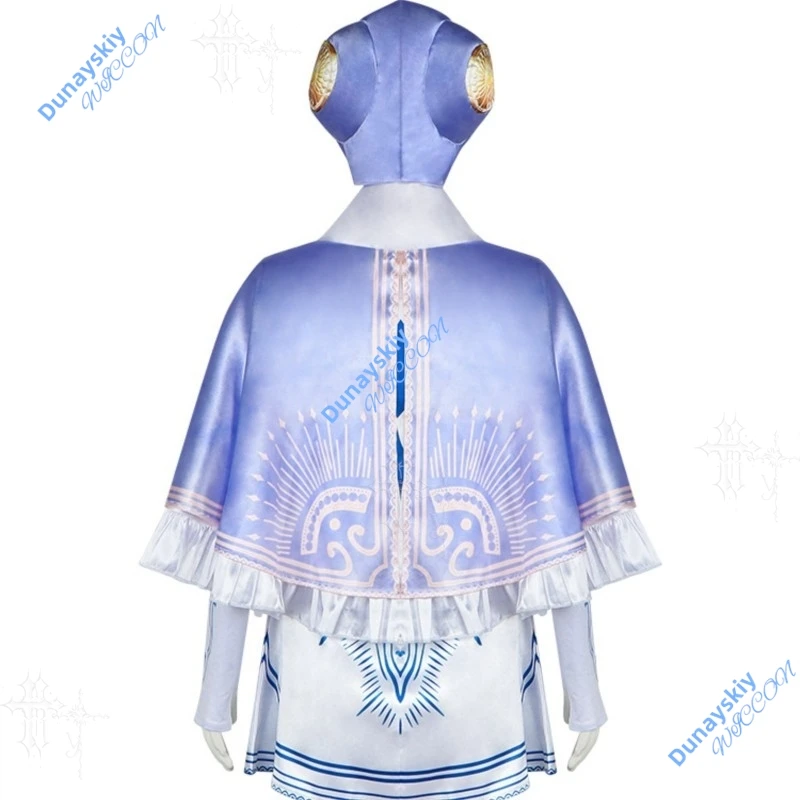 Golden Sun Emblem Ingrid Cosplay Set Short Skirt Crop Top Mary Janes Street Fighting Costume Plus SizeWomen Halloween Party Wear view 5