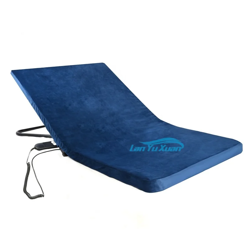 Healthcare Medical Pillow Elderly Head Rise Frame with Wired Handset Adjustable Bed Backrest