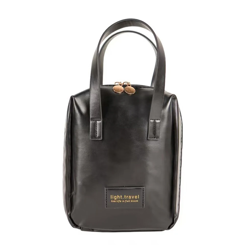 On-the-Go Storage 18*15*8cm Cosmetic Bag Easy To Clean Efficient Organization Fashionable Storage Lightweight Design