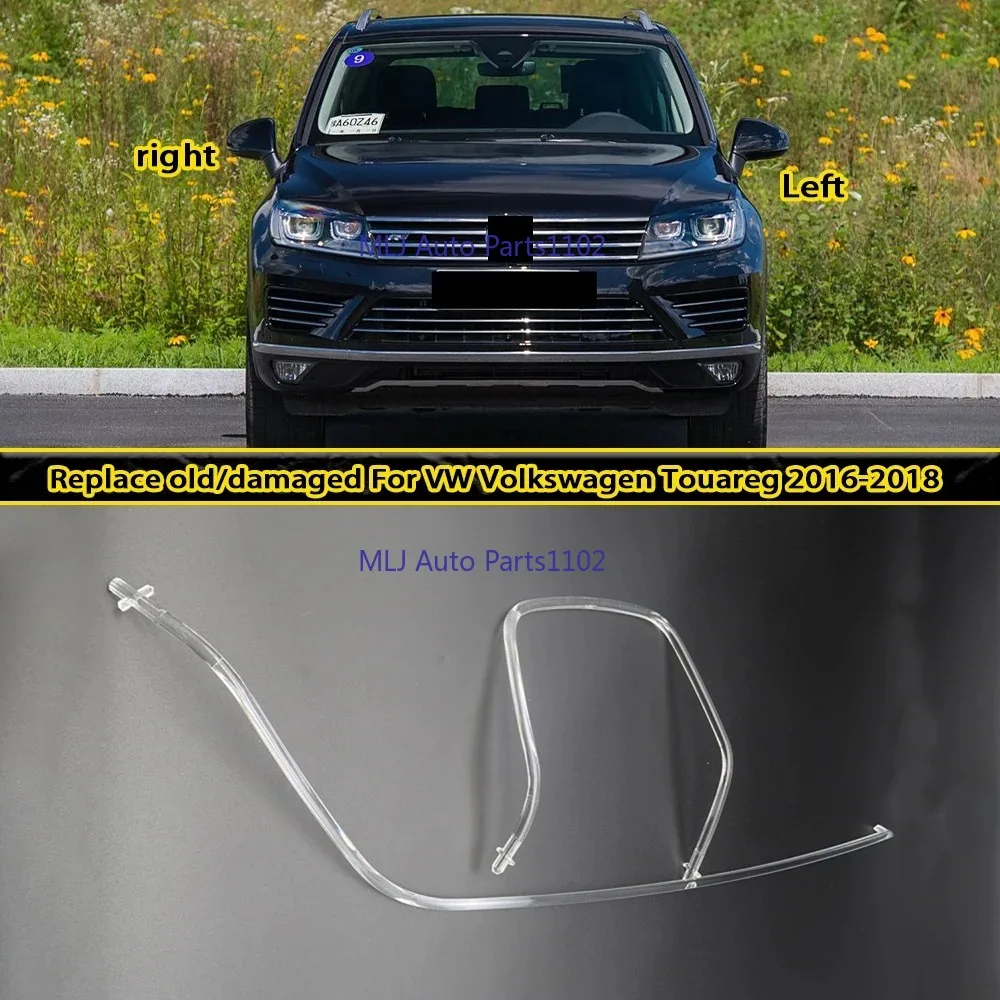 

For VW Volkswagen Touareg 2016 2017 2018 Headlight Light Guide Tube Daytime Running Light (DRL) Light Guide Strip for Headlamps