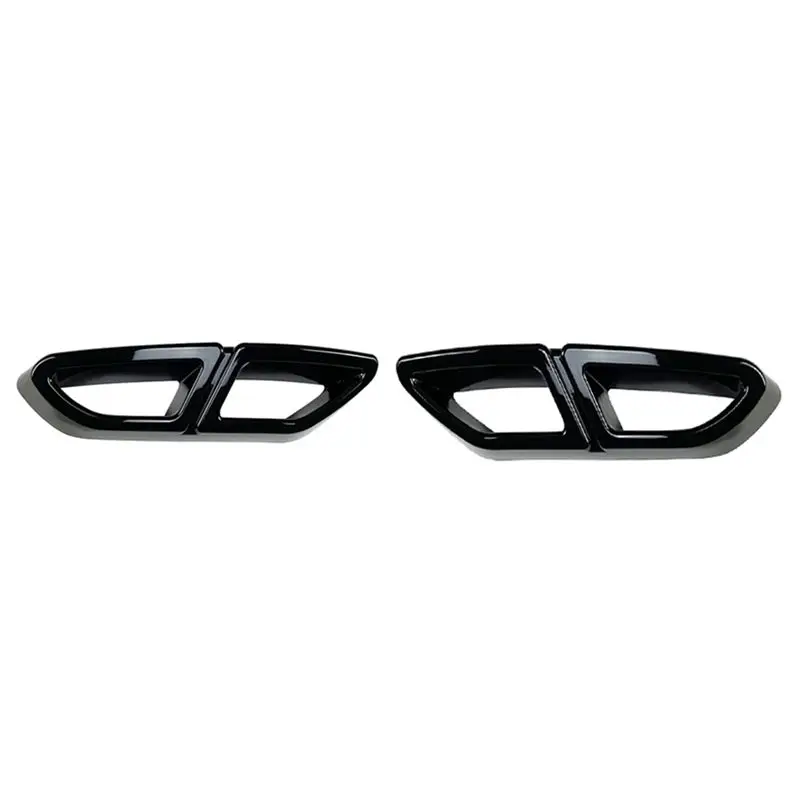 A13F-For Magotan Passat B8 2016-2019 Rear Lip Bumper Spoiler Car Tail Throat Frame Exhaust Pipe Trim