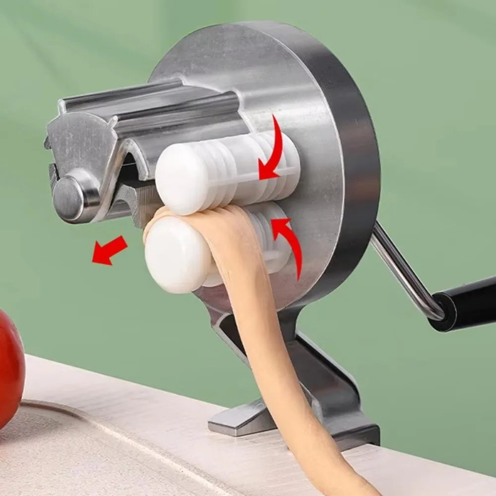 

Professional Manual Cavatelli Machine Hand Crank Ergonomic Macaroni Maker Labor-saving Pasta Maker Restaurant