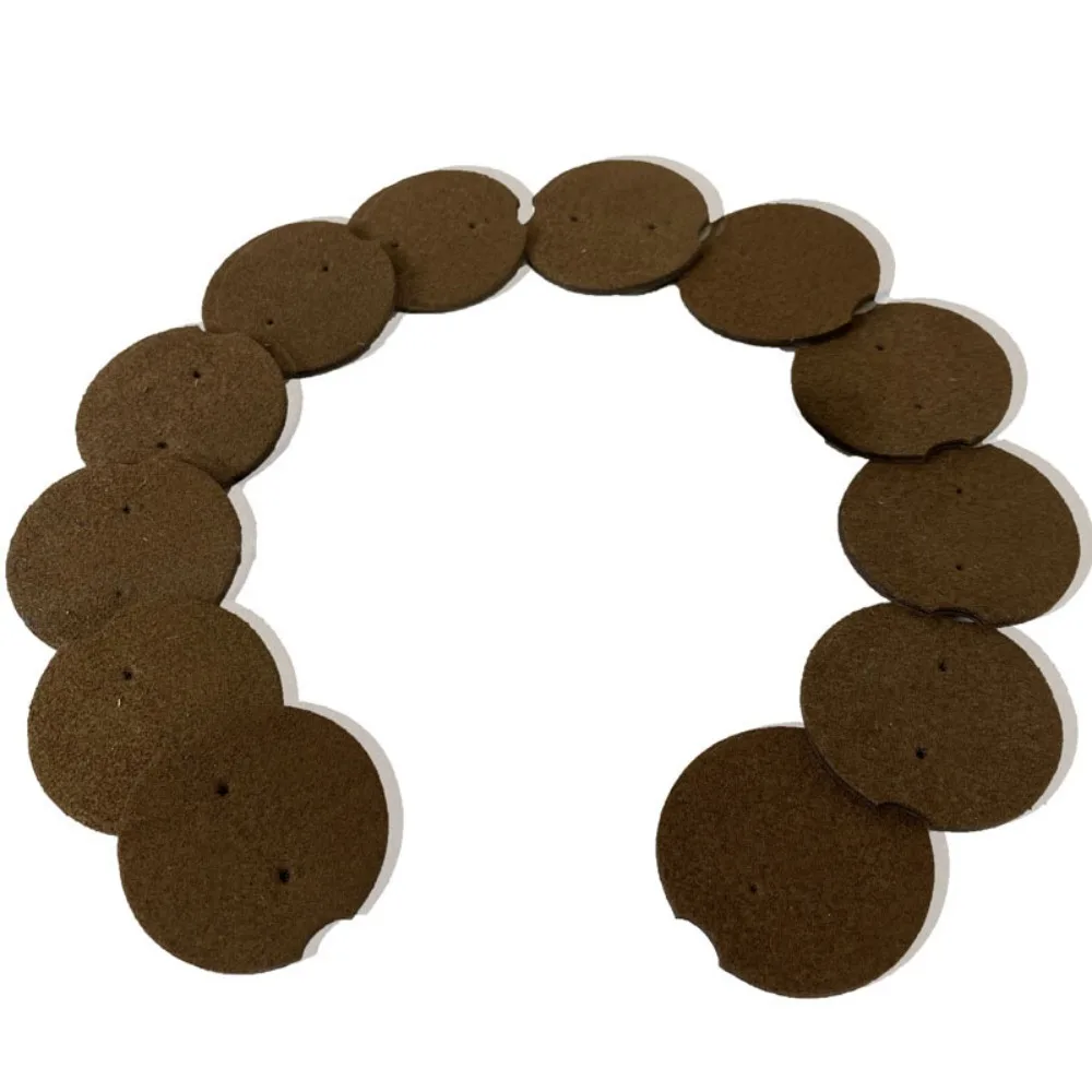 

12Pcs Multifunctional Rings Display Pads Simple Round Earrings Card Holder Jewelry Packaging Organizer Round Ring Stand Vacation