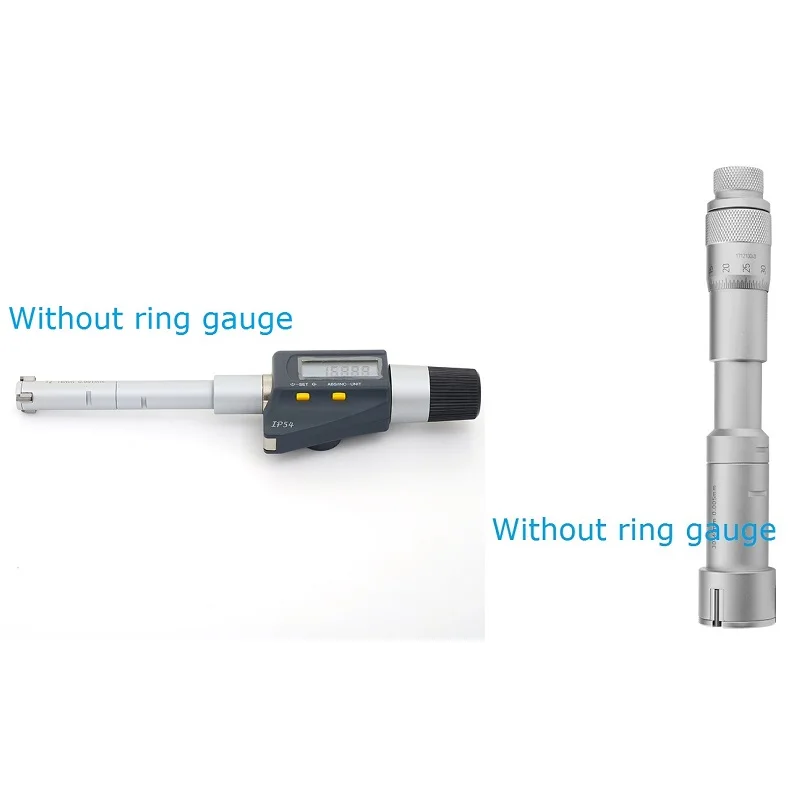 100-300MM 3-point inside internal micrometer digital IP54 or agalog three claws Measure inner circular aperture of the bearing