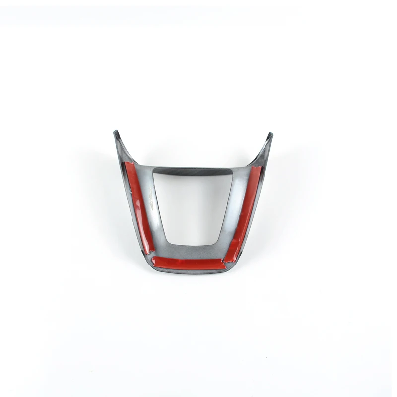Carbon Fiber Color Steering Wheel Frame Decoration Cover Trim For Audi Q5 FY 2018-2021 Car Styling Interior Accessories