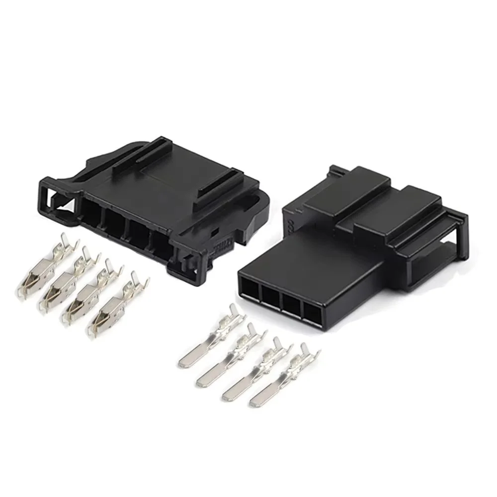 

1-20 Sets 4 Pin Car Door Horn Socket Automotive Brake Light Switch Connector 4D0 972 704 For VW Audi 4D0972704 191972714