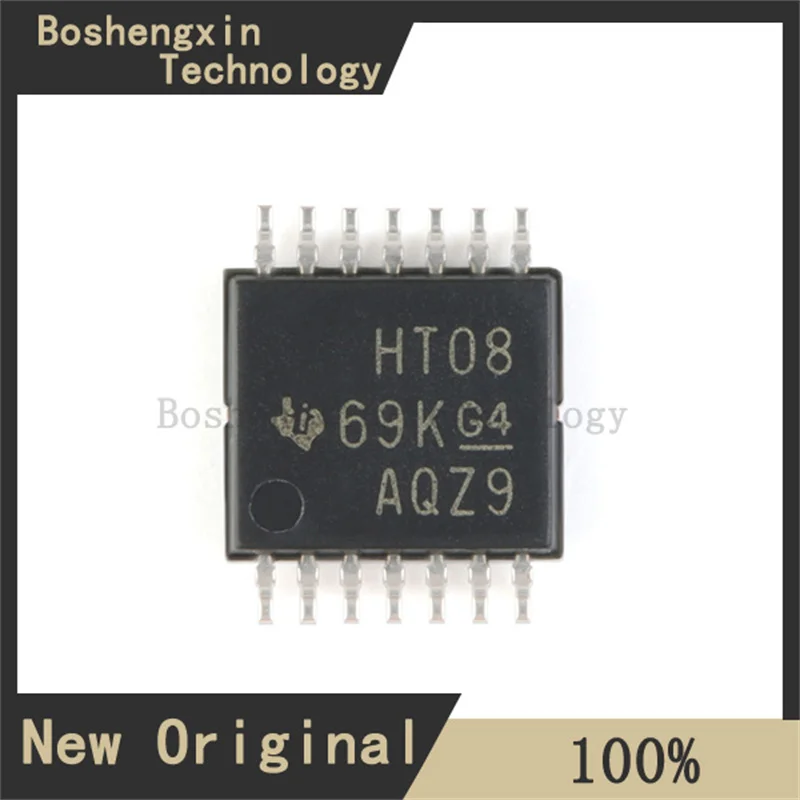 10Pcs SN74HCT08PWR 4-channel, dual input, 4.5V to 5.5V AND gate with TTL compatible CMOS input TSSOP-14 SN74HCT08PWR