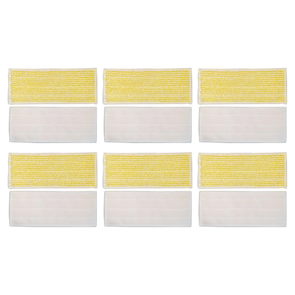 

12PCS Mop Cloth for KV 4, KV 4 Premium, WV 2 + KV 4, WV 2 + KV 4 Premium Vacuum Wiping Cloth 2.633-132.0