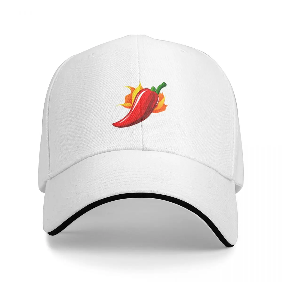 Red Chili Pepper Baseball Cap Gentleman Hat Hat Man Luxury Sun Cap Women's Hats For The Sun Men's