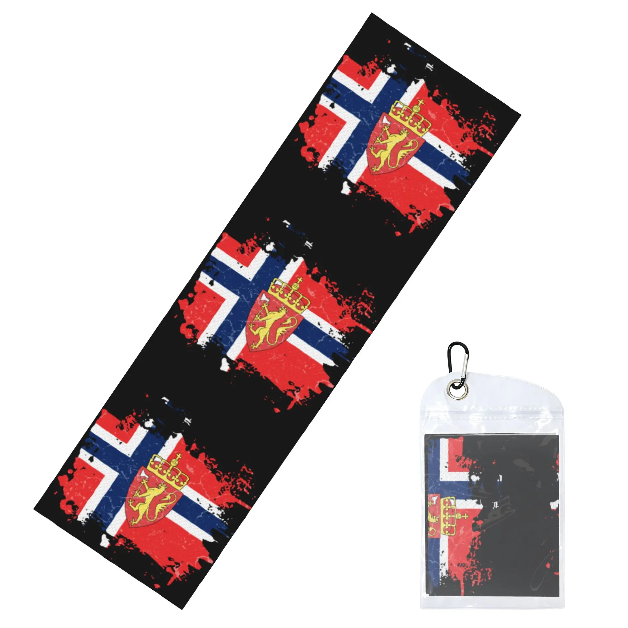 Norway Flag Towel Quick Drying Norwegian Flag Super Soft  Running Towels