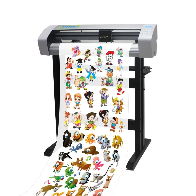 

High Pressure 790mm Large Format Manual Contour Cut Industrial Sign Making Sticker HTV Vinyl Cutting Plotter