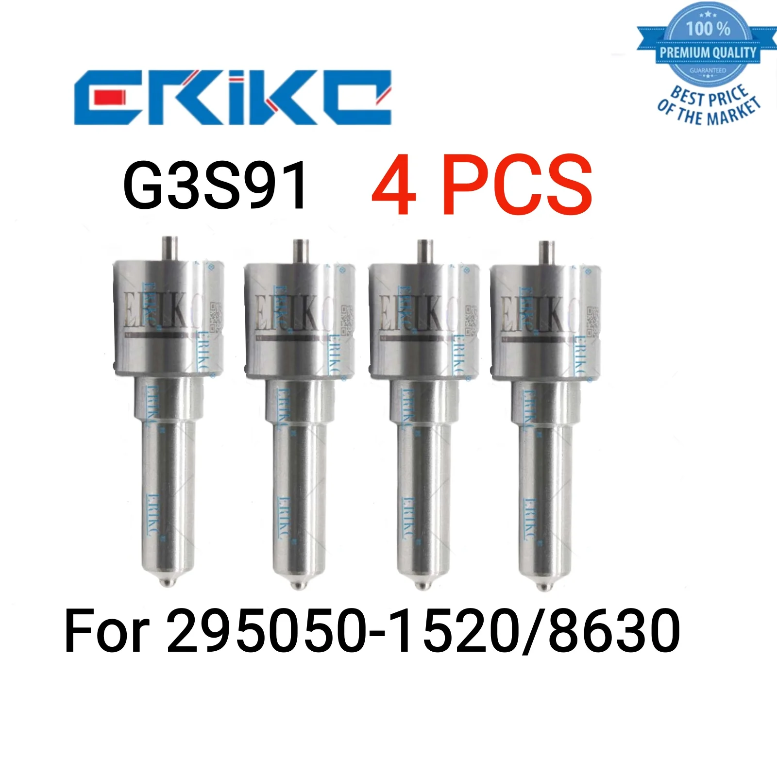 

4 PCS G3S91 Fuel Injector Nozzle G3s91 Dispenser Nozzle Jet Spray Nozzle for 295050-1520/8630