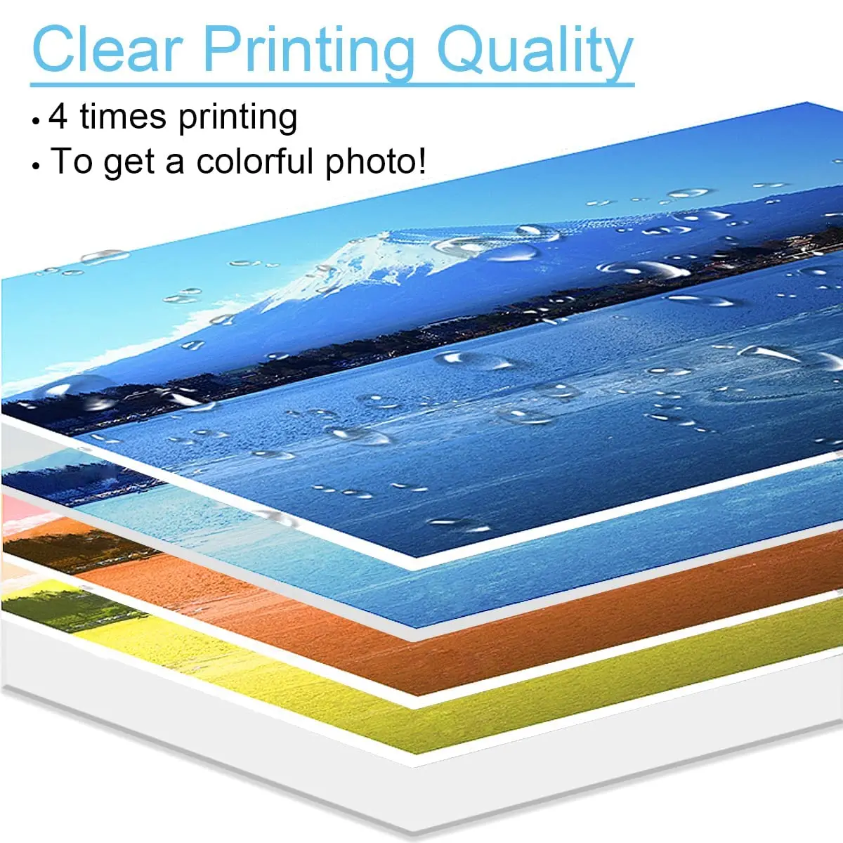 Replacement Canon Selphy Ink and Paper 4 x 6 Inch (100 x148mm) for Selphy CP1500 CP1300 CP1200 CP1000 CP910 CP900 Photo Printers