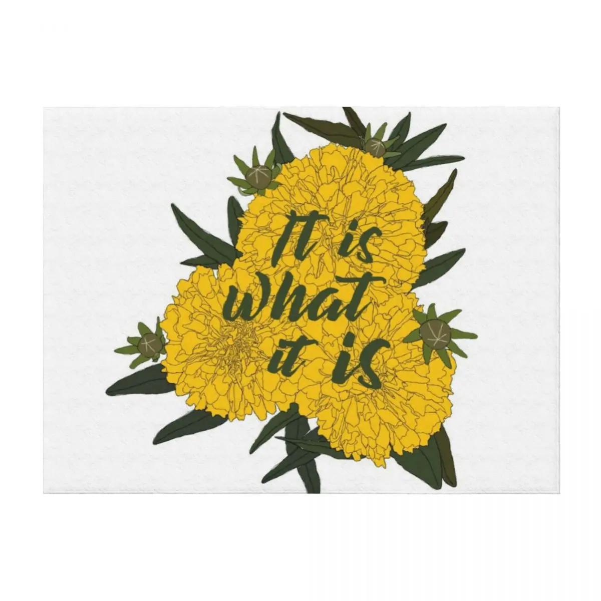 

It is what it is Flower Throw Blanket Sleeping Bag For Decorative Sofa blankets ands Luxury Thicken Blankets