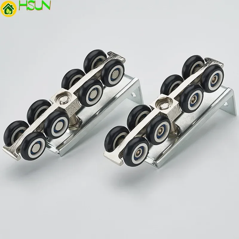 

Деревянная раздвижная дверь, подвесное колесо, раздвижная дверь, шкив, фурнитура, подвесная дверь, 8 каналов