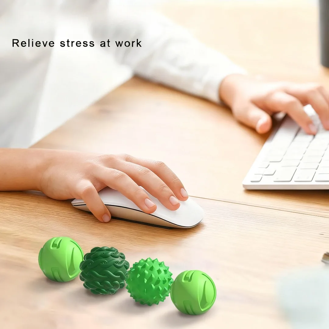 لعبة كرة تخفيف التوتر الحسية المغناطيسية من السيليكون أداة صغيرة مريحة مبتكرة، مناسبة لهدية الكبار والمراهقين #3