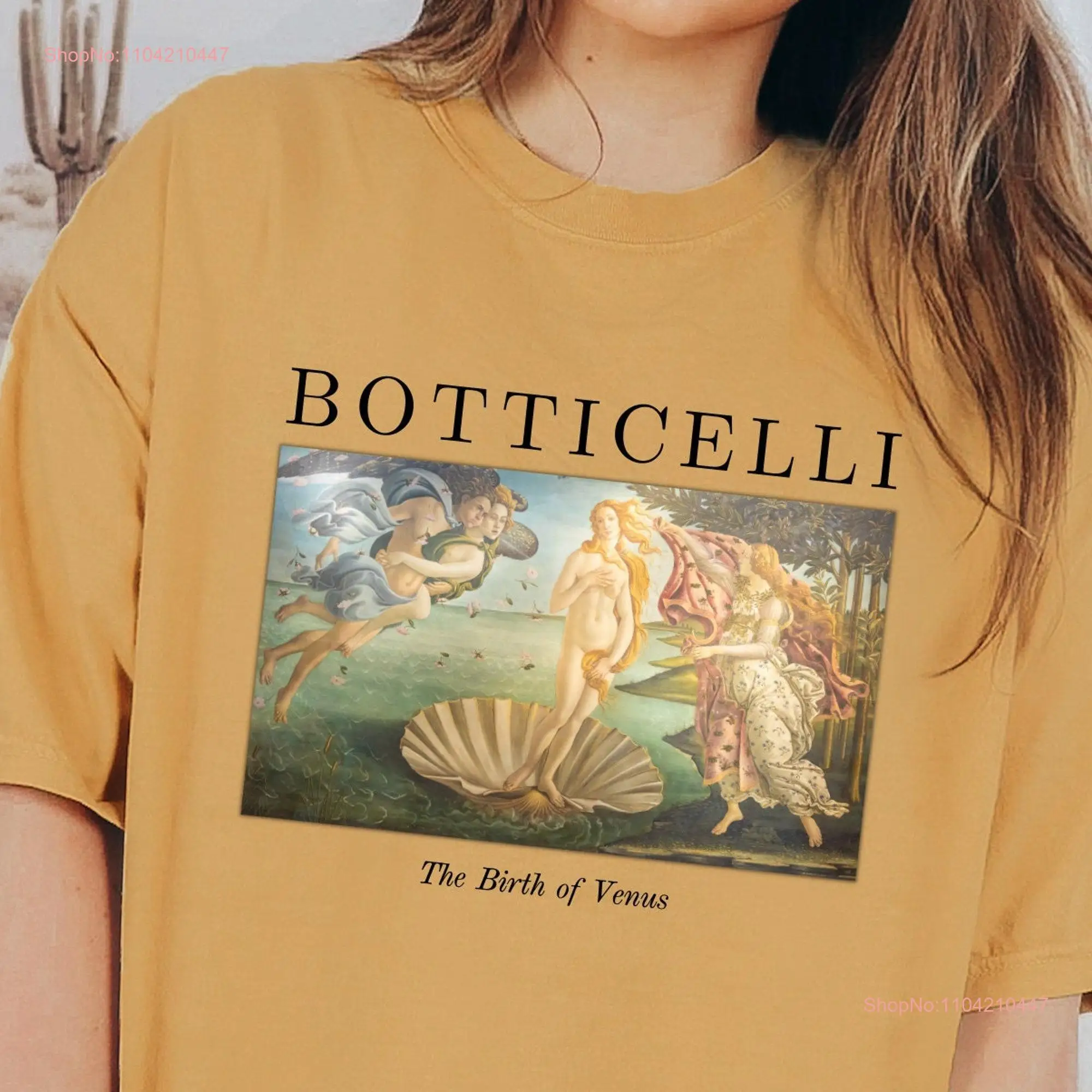 The Bird Of Venus T Shirt Botticelli Italian Renaissance Painting Art Lover Comfort Colors Vintage History