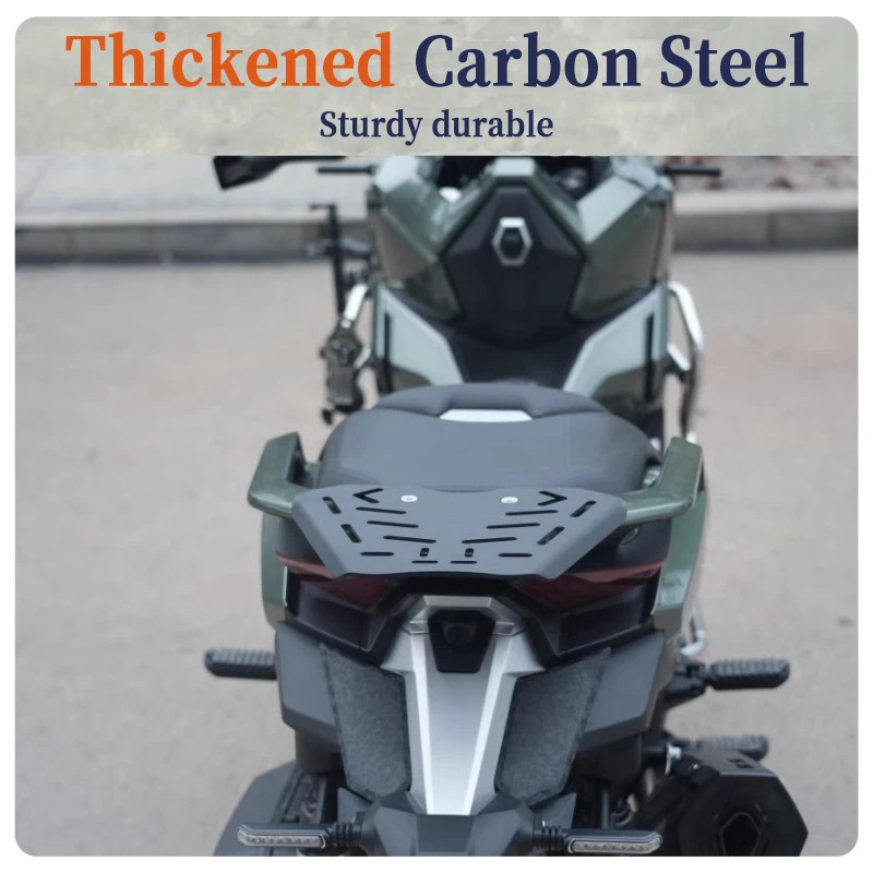 For ZONTES 368G Motorcycle Modified Rear Shelf Luggage Rack Rear Tail Box Bracket Bottom Plate Enhanced dedicated Accessories