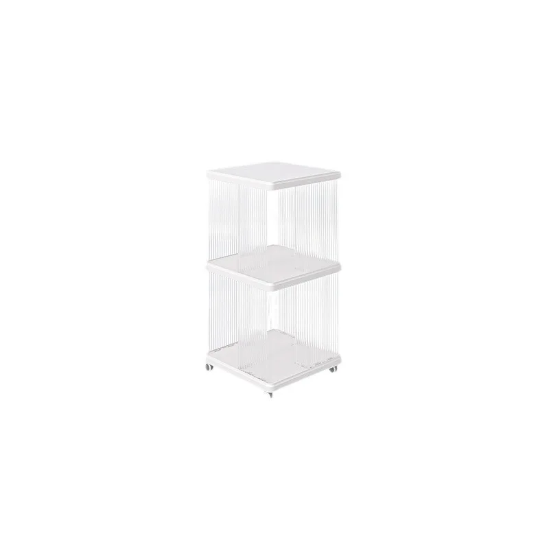 

Designer Transparent Bookcases, Nordic Rotating Bookshelf, Home Living Room Furniture, Student Narrow Storage Shelf Book Organiz