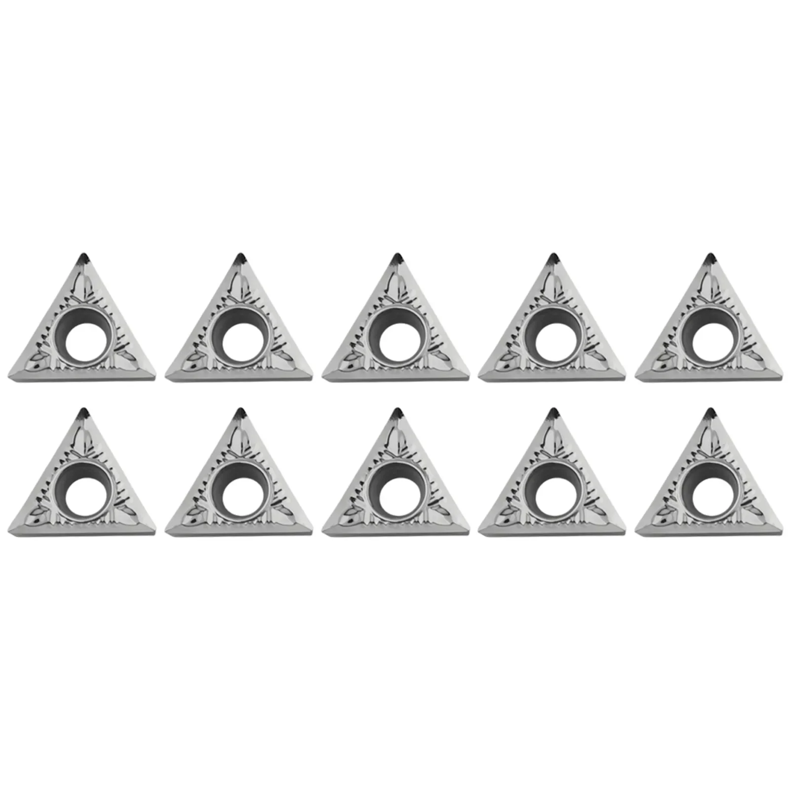 TCGT16T304AK H01 Carbide Insert Set of 10 Perfect Choice for Semi Finishing and Finishing in For Aluminum Works